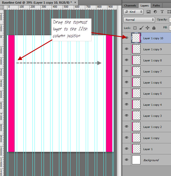 Setting a Baseline Grid With GuideGuide for
